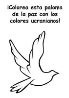 Vista previa - Hojas de trabajo - ¡Materiales de artesanía gratis para la paz! - Guerra en Ucrania - página 1