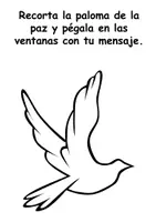 Vista previa - Hojas de trabajo - ¡Materiales de artesanía gratis para la paz! - Guerra en Ucrania - página 3