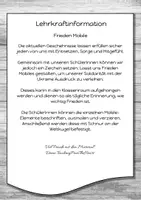 Vorschau - Mal- und Bastelvorlagen - Frieden Mobile #StandWithUkraine - Seite 1