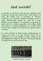 Vista previa - Hojas de trabajo - Negociaciones de paz en la guerra de Ucrania - Material para el conflicto de Ucrania con Rusia (Español) - página 1