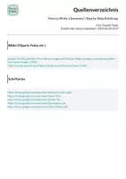 Vorschau - Merkblätter - How to Write a Summary | Step by Step Anleitung - Seite 1