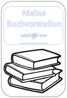 Vorschau - Unterrichtsreihen - Buchvorstellung (Lapbook, Plakat oder Buch in der Box) - Seite 1