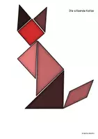 Vorschau - Arbeitsblätter - Tangram Tiere Teil I drei Versionen - Seite 3