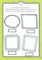 Vorschau - Arbeitsblätter - Kartei zum Bilderbuch "Das kleine Wir" - Seite 3