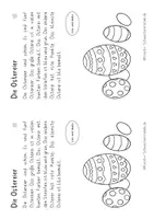 Vorschau - Arbeitsblätter - Leseaufgaben Ostern, Lesen, Lesetext, Frühling, Klasse 1, Klasse 2, Lerntheke - Seite 3