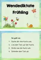 Vorschau - Arbeitsblätter - Wendediktate Frühling - Klasse 2 bis 4 - - Seite 2