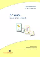 Vorschau - Arbeitsblätter - Anlaute zuordnen - 35 Kartenpaare für die Setzleiste - Anlautspiele - Buchstaben festigen - Freiarbeitsmaterial Deutsch Klasse 1 - Freiarbeit Deutsch Klasse 1 - Deckblatt