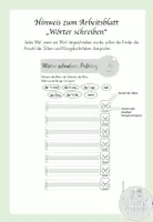 Vorschau - Arbeitsblätter - Frühling/Frühblüher: Verschiedene Arbeitsblätter (Deutsch) - Seite 2