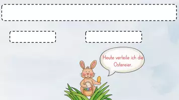 Vorschau - Präsentationen/Tafelbilder - Wörtliche Rede mit dem Osterhasen - Präsentation an der digitalen Tafel - Seite 2