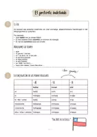 Vorschau - Arbeitsblätter - El pretérito indefinido - Arbeitsblätter - Seite 1