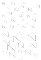 Vorschau - Stundenentwürfe - Buchstabe Z Druckschrift Wochenplan Buchstabeneinführung - Seite 2