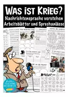Vorschau - Arbeitsblätter - Krieg und Frieden - Nachrichten und Medien verstehen - Deckblatt