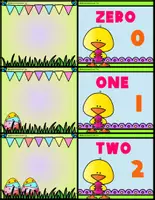 Vista previa - Hojas de trabajo - I CAN COUNT Easter Chick How Many Eggs - página 1