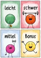 Vorschau - Poster - Schwierigkeitsgrade - Karten zur Differenzierung / Sterne - Seite 3