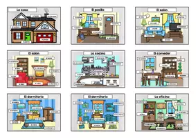 Vorschau - Arbeitsblätter - La casa - Klettmappe/Tabletversion - Seite 2