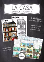 Vorschau - Arbeitsblätter - La casa - Lapbook (Version 1) mit Lösungsvorschlägen - Deckblatt