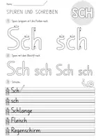 Vorschau - Arbeitsblätter - Lauteinführung: SCH - Deutsch - 1. Klasse - Seite 2
