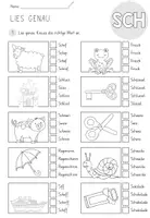 Vorschau - Arbeitsblätter - Lauteinführung: SCH - Deutsch - 1. Klasse - Seite 3