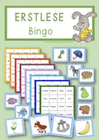 Vorschau - Spiele - Erstlese BINGO - Deckblatt