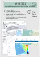 Vorschau - Stundenentwürfe - Küste 2: Halligen im Wattenmeer (Nordsee) Sollen die Halligen mit einem neuen Deich vor dem Klimawandel geschützt werden? - Deckblatt