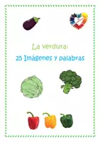 Vorschau - Fördermaterial/Inklusion - La verdura: 25 Imágenes y palabras - Deckblatt