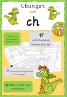 Vorschau - Arbeitsblätter - Übungen zum CH - Deckblatt