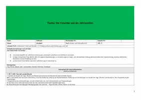 Vorschau - Stundenentwürfe - Sequenzplanung/ Reihenplanung: Sachunterricht/ HSU - Sparpaket (Klasse 2) - Seite 2