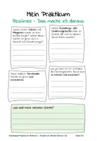 Vorschau - Arbeitsblätter - Selbstreflexion zum Ende eines Praktikums (Berufswahl & BOGY) - Seite 3