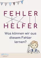 Vorschau - Poster - Fehler sind Helfer (Inspirationsposter) - Deckblatt