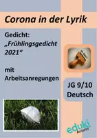 Vorschau - Text - FREEBIE! Corona-Frühlingsgedicht: Frühlingsgedicht 2021 (Franziska Dittert) - Deckblatt