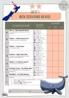 Vorschau - Arbeitsblätter - Checkliste Orange Line 6 Unit 3: Checkliste New Zealand G & M (differenziert) - Seite 2