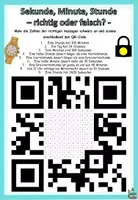 Aperçu - Feuilles d'exercices - Escape Room "Die Uhrzeit" serrure jaune Allemand - Page 3