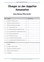 Vorschau - Arbeitsblätter - Übungen zu den doppelten Konsonanten (Sie) - Seite 3