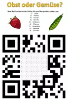 Aperçu - Feuilles d'exercices - Escape Room "Obst und Gemüse" serrure quelconque Allemand - Page de couverture