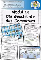 Vorschau - Stundenentwürfe - Modul 1.8: Die Geschichte des Computers Informationstechnologie Lehrplan Plus - Deckblatt