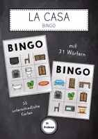Vorschau - Spiele - La casa - Bingo - Deckblatt
