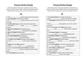 Vorschau - Arbeitsblätter - Materialpaket: GRAMMAR - TANDEM activity (Wachsendes Paket!) - Seite 1