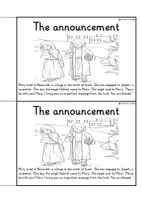 Vista previa - Unidades / Secuencias / Situaciones de Aprendizaje - Nativity Workbook on the Christmas Story I Bible Story / Bible Lesson Religion English / Inglés BrE - página 3