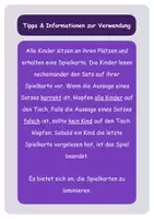 Vorschau - Spiele - Ostern - Alle Kinder klopfen auf den Tisch, wenn ... - Seite 1