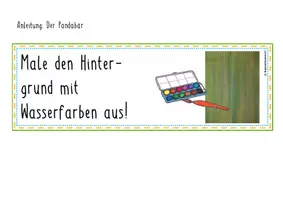 Vorschau - Mal- und Bastelvorlagen - Kunststunde: Der Pandabär (A3) - Seite 3