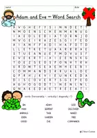 Vista previa - Unidades / Secuencias / Situaciones de Aprendizaje - Adam and Eve GROWING Mega Bundle Bible Story Old Testament Religion (BrE) English / Inglés BrE - página 1