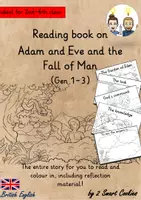 Vista previa - Unidades / Secuencias / Situaciones de Aprendizaje - Reading book Adam and Eve and the Fall of Man I Bible Story / Bible Lesson Religion English / Inglés BrE - Portada