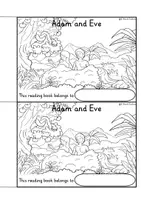 Vista previa - Unidades / Secuencias / Situaciones de Aprendizaje - Reading book Adam and Eve and the Fall of Man I Bible Story / Bible Lesson Religion English / Inglés BrE - página 1