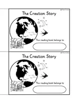 Vista previa - Unidades / Secuencias / Situaciones de Aprendizaje - Reading book Biblical Creation Story I 7 Days of Creation / Bible Lesson Religion English / Inglés AmE - página 1