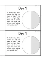 Vista previa - Unidades / Secuencias / Situaciones de Aprendizaje - Reading book Biblical Creation Story I 7 Days of Creation / Bible Lesson Religion English / Inglés BrE - página 3