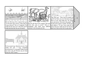 Vista previa - Unidades / Secuencias / Situaciones de Aprendizaje - Biblical Creation Story GROWING Mega Bundle Bible Story 7 Days of Creation (BrE) English / Inglés BrE - página 3