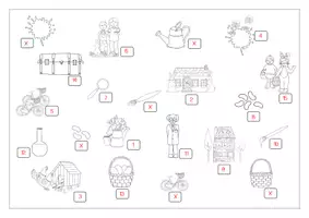 Vorschau - Arbeitsblätter - QR Code Lesespurgeschichte Ostern - Seite 2