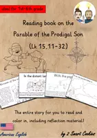 Vista previa - Unidades / Secuencias / Situaciones de Aprendizaje - Reading book on the Parable of the Prodigal Son I Bible Story / Bible Lesson Religion English / Inglés AmE - Portada