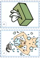 Vorschau - Arbeitsblätter - Körperhygiene Lesespaziergang - Seite 2
