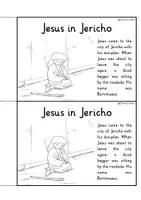 Vista previa - Unidades / Secuencias / Situaciones de Aprendizaje - Workbook Healing of Blind Bartimaeus I Blind Man Jesus Bible Story Bible Lesson Religion English / Inglés BrE - página 3